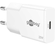 Goobay USB-C™ PD GaN plonas greitasis įkroviklis (25 W)