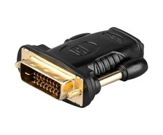 „Goobay“ | HDMI/DVI-D adapteris, su auksine danga | 68931