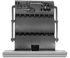 HomePilot Rollladen-Hochschiebesicherung, 2-gliedrig (grau, für Achtkantstahlwellen SW50 oder SW60)