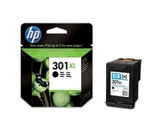 Hewlett Packard (HP) HP 301XL didelės talpos juodo rašalo kasetė, 480 puslapių, skirta HP Deskjet 1000, 1050, 2050, 3000, 3050