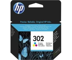 Hewlett Packard (HP) HP 302 trispalvė rašalo kasetė, 165 puslapiai, skirta HP Officejet 3830,3834,4650, Deskjet 2130,3630,1010, Envy 4520