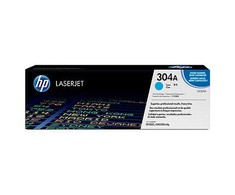 Hewlett Packard (HP) HP 304A kasetė, žydra