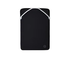 Hewlett Packard (HP) HP 14 Reversible Sleeve, Sanitizable - Juodas, Sidabrinis