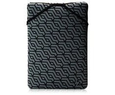 Hewlett Packard (HP) HP Protective Reversible 15inch Juodas/Geo Nešiojamas kompiuteris Sleeve