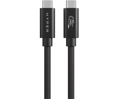 Targus „Hyper | HyperDrive Next“ USB4 C tipo našumo kabelis, 1,2 m | HD6500BKGL