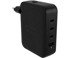 Targus „Hyper HyperJuice“ 145 W USB-C GaN kelioninis įkroviklis su 4 prievadais – „Baltas“