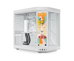 „Hyte Y70 Midi Tower Touch Infinite“ – balta