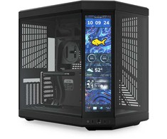 Hyte Y70 Midi Tower Touch - juodas