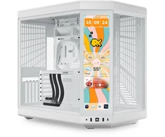 HYTE Y70 Touch Midi Tower Baltas