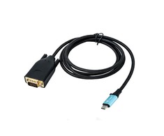 I-tec C31CBLVGA60HZ vaizdo kabelio adapteris 1,5 m C tipo USB VGA (D-Sub) Juoda, Mėlyna