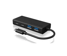 ICY BOX USB 3.0 HUB Type-C iki 2x Type-C ir 2x Type-A jungtys