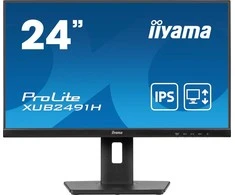 Monitorius IIYAMA XUB2491H-B1 24 colių IPS FHD 100Hz 300cd/m2 4ms HDMI DP 15cm Aukštis Adj. Stovi