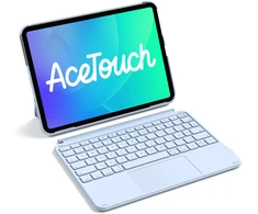 Mėlyna inateck Klaviatūra QWERTZ iPad Air 4/5Gen Com. mėlynas