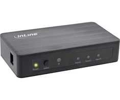 InLine® HDMI jungiklis, 3 fach, 4K2K@60Hz, HDCP 2.2