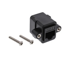 InLine ® Komutacinis kabelis Coupling UTP 2x RJ45 lizdas montavimui