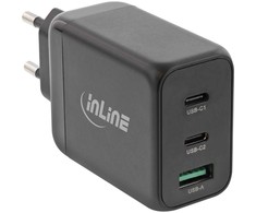 Carruzzo InLine 31506F mobiliojo įrenginio kroviklis Universalus Juoda AC Spartusis įkrovimas Vidaus