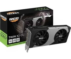 INNO3D GeForce RTX™ 5060 Ti 16GB TWIN X2 vaizdo plokštė