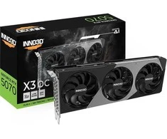 Vaizdo plokštė INNO3D GeForce RTX 5070 X3 12GB OC DLSS 4