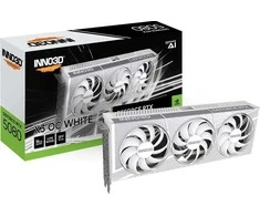 Vaizdo plokštė „Inno3D GeForce RTX 5080 X3 OS“ balta NVIDIA 16 GB GDDR7