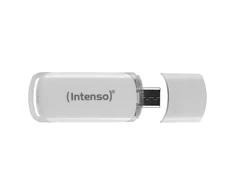 Intenso FLASH LINE 32 GB, USB-Stick - baltas, USB-C 3.2 Gen 1