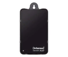 „Intenso Memory Play“ 2 TB, išorinis kietasis diskas - juodas, išorinis, USB-A 3.2 Gen 1 (5 Gbit/s)