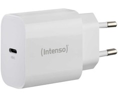 Intenso Power Adapteris W20C, Weiß Anschluss: 1x USB-C, Output: max. 20 Watt