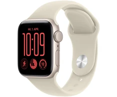 Išmanusis laikrodis Apple Watch SE 3 GPS 40mm Starlight Aliuminio Case with Sand Sport Band - S/M