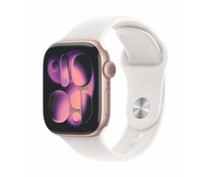 Išmanusis telefonas Laikrodis Apple Watch Series 11 (2025) GPS 42mm rožinio aukso aliuminio dėklas su sportiniu dirželiu S/M - šviesiai rausvas