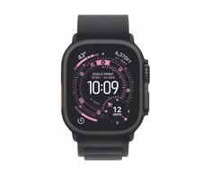 Išmanusis laikrodis Apple Watch Ultra 3 OLED 49 mm Skaitmeninis 422 x 514 pikseliai Lietimui jautrus ekranas 5G Juoda „Wi-Fi“ GPS (palydovinis)