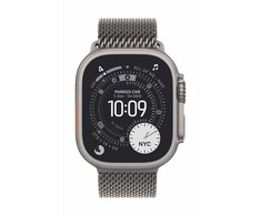Išmanusis laikrodis Apple Watch Ultra 3 GPS + Cellular 49mm su natūralaus titano korpusu ir natūralaus titano Milano apyranke - Small