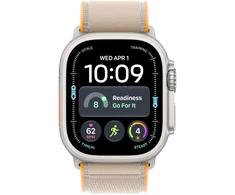 Išmanusis laikrodis Apple Watch Ultra 4 GPS + Cellular 49mm Natural Titanium korpusas su Sand Trail Loop - M/L Natural Titanium