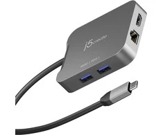 J5create - 4K60 Elite USB-C kelioninis adapteris