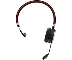 Jabra Evolve 65 TE MS Mono Link390a Belaidės ausinės, Bluetooth, USB-A, Charging Stovas, Juoda