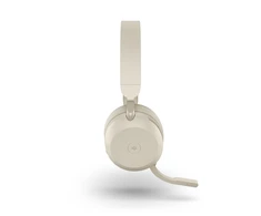 Ausinės Jabra Evolve2 75 MS Stereo USB-A smėlio spalvos