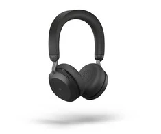 Jabra Evolve2 75 USB-C ausinės su įkrovimo stovu