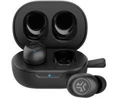 Jlab JBuds Mini True Belaidės Earbuds - juodos Bluetooth ausinės, integruotas mikrofonas