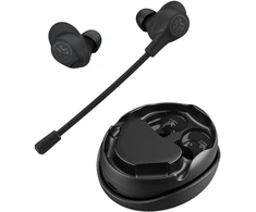 Jlab Work Buds True Belaidės Earbuds Juodas Bluetooth In-Ear-Ausinės, Abnehmbares Mikrofonas su Triukšmo slopinimas