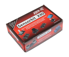 Įvairių jutiklių, valdiklių komplektas (40vnt) skirtas Raspberry bei Arduino JOY-IT