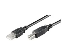 Kabelis USB Goobay USB-A - USB-B 3 m Juodas (44732)