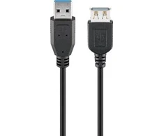 Goobay | USB 3.0 SuperSpeed prailginimo kabelis | USB į USB | 5 m