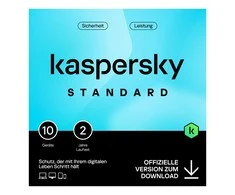 Kaspersky Standard Anti-Virus [10 Geräte - 2 Jahre]