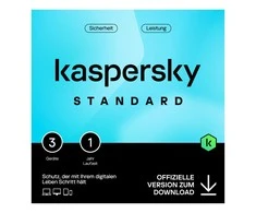 Kaspersky Standard Anti-Virus [3 Geräte - 1 Jahr]