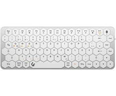 Klaviatūra Keysonic KeySonic KSK-5020BT-S (DE) Wireless MINI Aliuminio sidabrinė/w