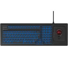 KeySonic KSK-8202ELU-T, klaviatūra - juodas, DE-išdėstymas