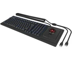 KeySonic KSK-8202ELU-T, klaviatūra - juodas, DE-išdėstymas