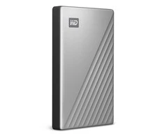 Kietasis diskas Western Digital „My Passport Ultra 2TB“ nešiojamas išorinis USB-C/USB3.0 HDD 2,5 colio metalinės apdailos RTL