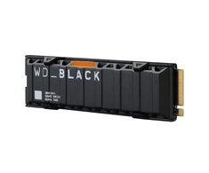 WD Juodas 2TB SN850X NVMe SSD itin greitas PCIe Gen4 x4 M.2 su vidiniu radiatoriumi, vienoje pakuotėje, maitinamas „SANDISK“