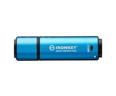 „Kingston IronKey Vault Privacy 50C“ 64 GB USB-C, 256 bitų, AES šifruotas