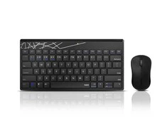 Klaviatūra Rapoo Technology Rapoo 8000M kelių režimų darbalaukis juodas