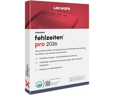 GMBH &amp; CO Lexware Fehlzeiten Pro 2026 - 1 Device, ABO - ESD-Download